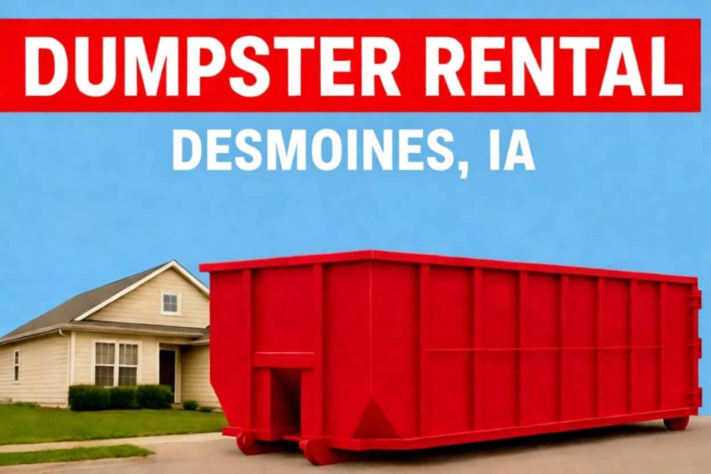 Dumpster Rental Des Moines, IA